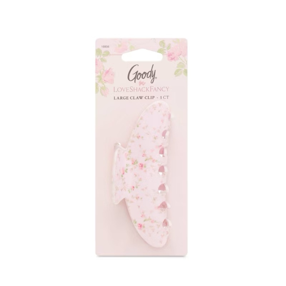 Goody LoveShackFancy Floral Hair Claw Clip